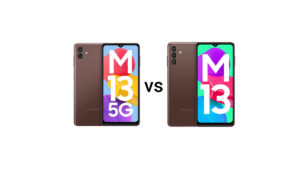 Samsung Galaxy M13 5G vs Samsung Galaxy M13